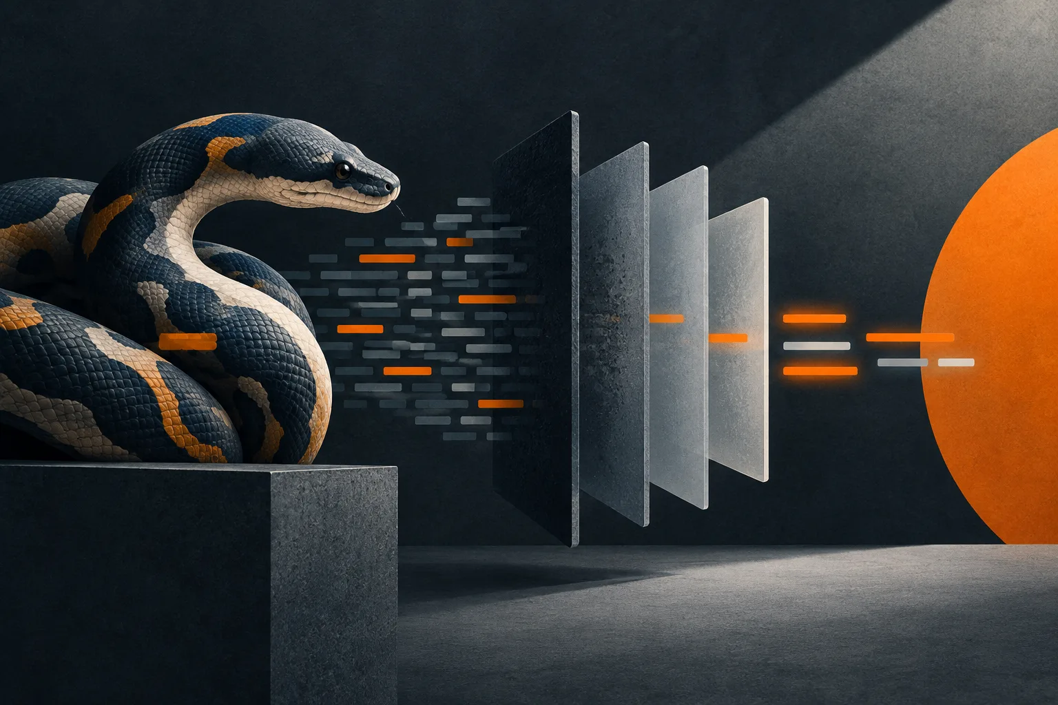 Editorial illustration for Why your Python INFO messages disappear—and how logging levels work